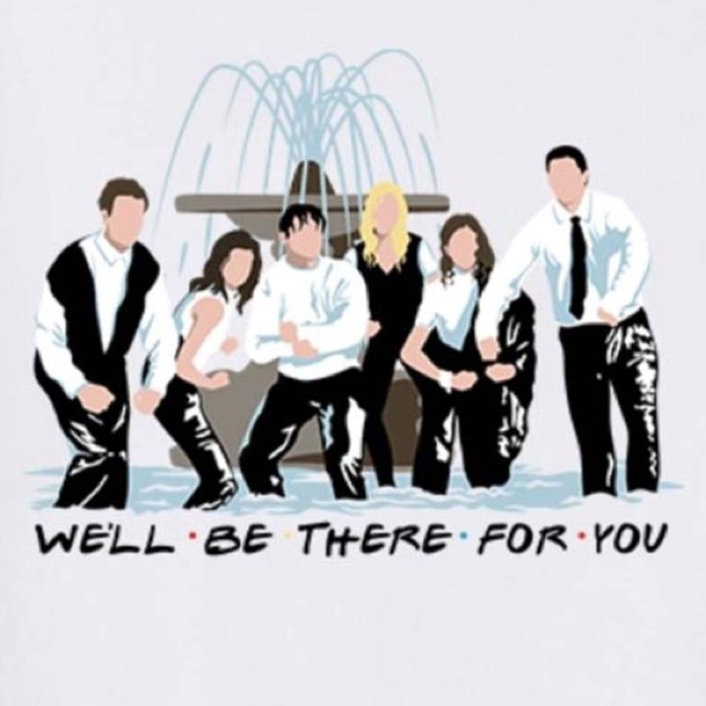 FRIENDS TV Reunion We'll Be There For You Tank Top